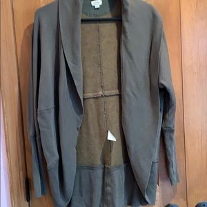 Green jacket bought at aritzia